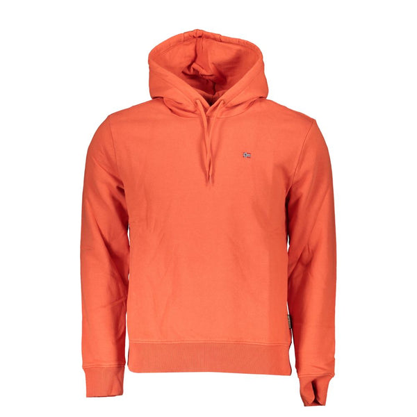 Napapijri Chic Pink Fleece Hooded Sweatshirt - PREPXI
