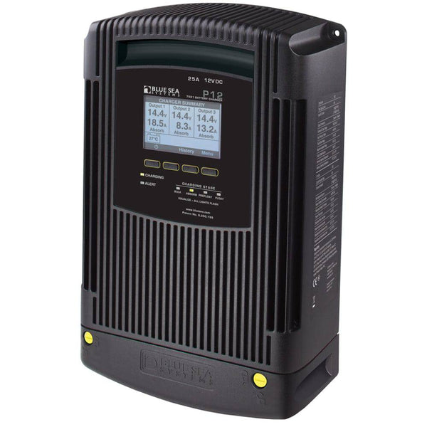 Blue Sea 7531 P12 Battery Charger - 12V DC 25A - Battery Chargers