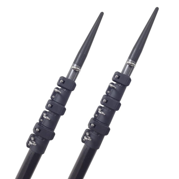 Lees 18 Telescoping Carbon Fiber Outrigger Poles f/Sidewinder Mount - Outriggers