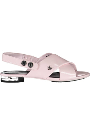 Calvin Klein Pink Polyethylene Women Sandal - PREPXI