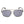 Guess Gray Metal Sunglasses - PREPXI