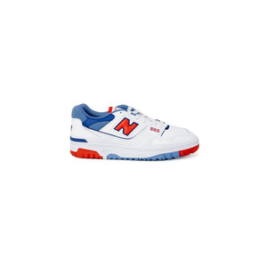 New Balance Blue Synthetic Leather Sneaker - PREPXI