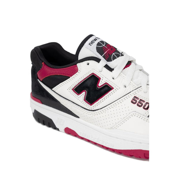 New Balance Red Leather Sneaker - PREPXI