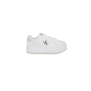Calvin Klein Silver Leather Sneaker - PREPXI