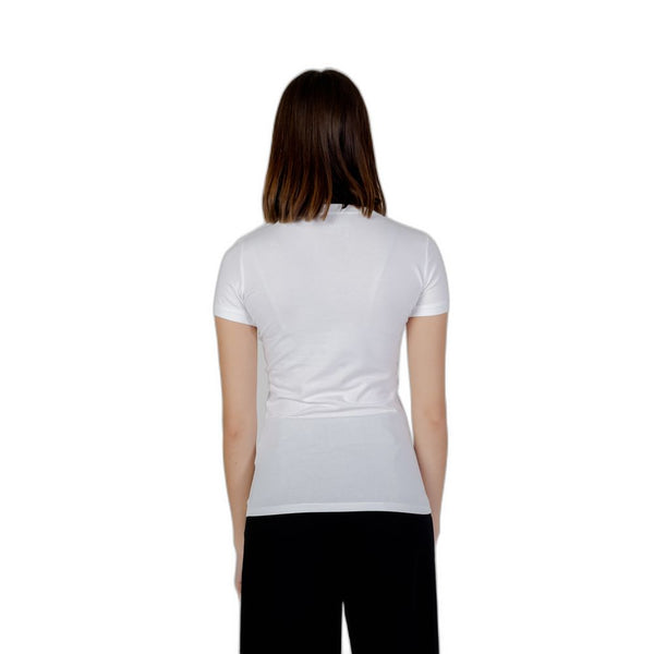 Guess White Cotton Tops & T-Shirt - PREPXI