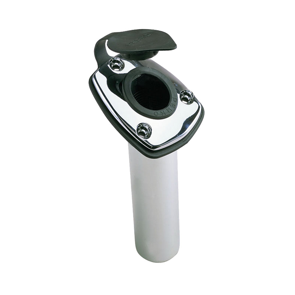 Perko Fishing Rod Holder - 65 Angled Flush Mount - Chrome Plated Zinc [1205DP0CHR]