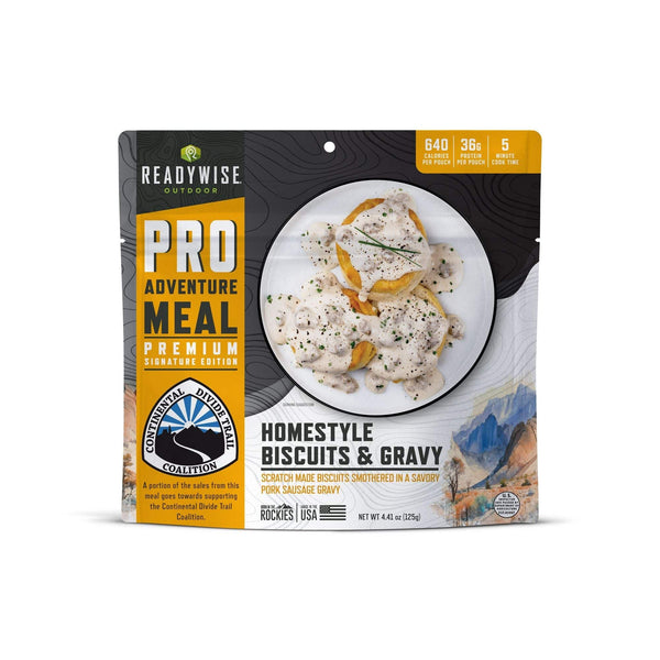 6 CT ReadyWise Pro Adventure Meal Homestyle Biscuits & Gravy with Sausage - 79.99