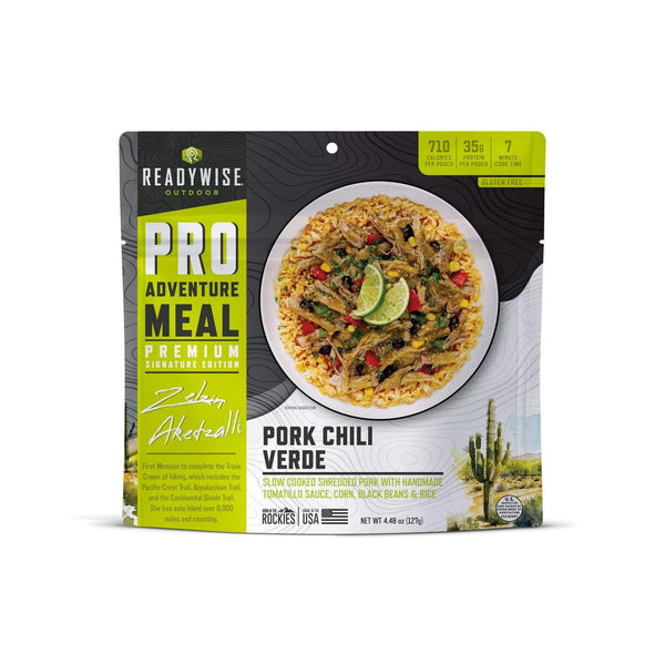 6 CT ReadyWise Pro Adventure Meal Pork Chile Verde - RW05-191