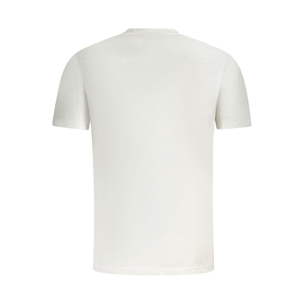 Fila White Cotton Men T-Shirt - PREPXI