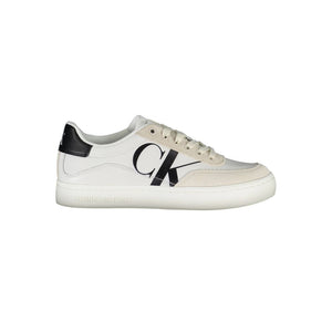 Calvin Klein Eco-Chic White Sneaker with Contrast Details - PREPXI
