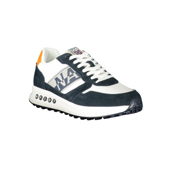 Napapijri Blue Polyester Sneaker - PREPXI