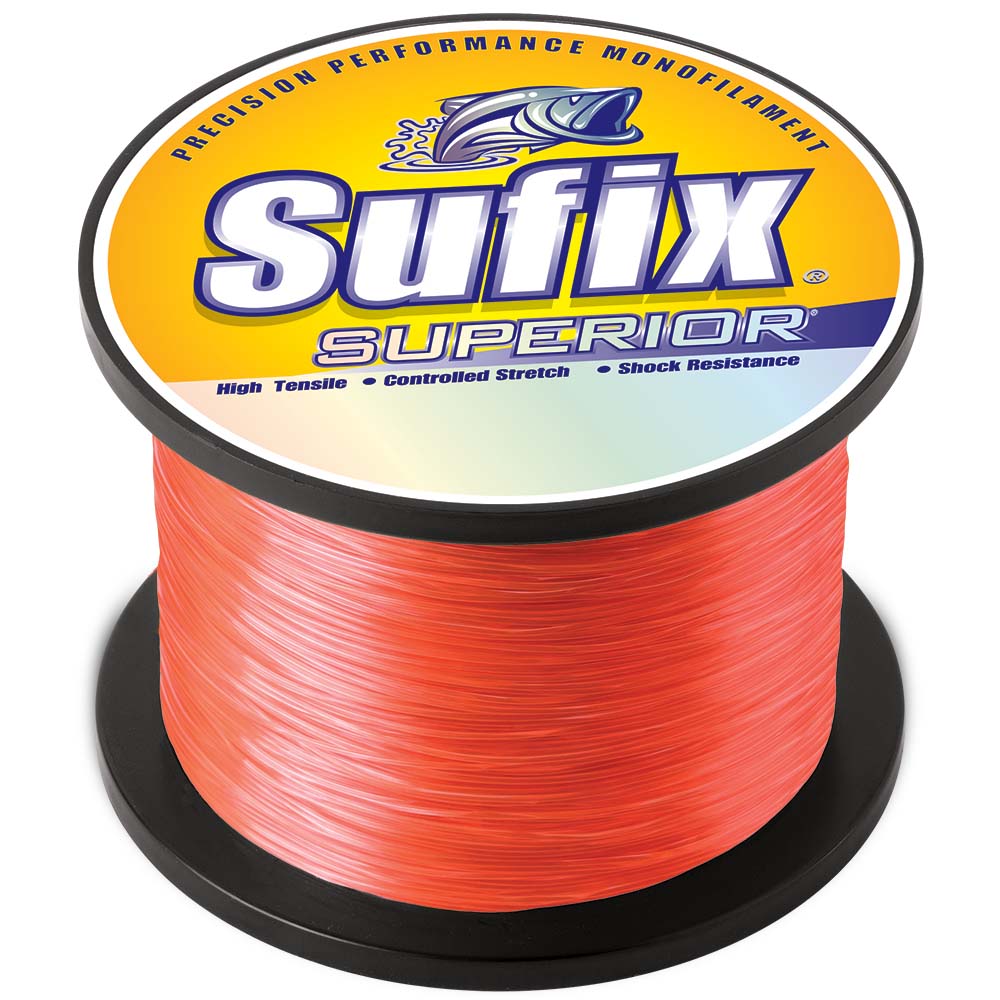 Sufix Superior Neon Fire Monofilament - 12lb - 1100 yds [636-112]