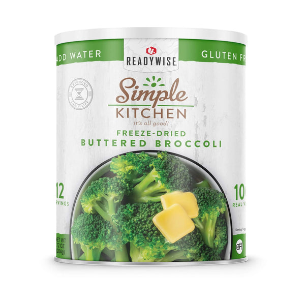 Simple Kitchen D Buttered Broccoli - 20 Serving Can - UPC: 850037362202