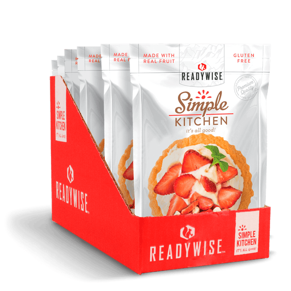 6 CT Case Simple Kitchen Strawberry Yogurt Tart - UPC: 850018985192