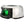 Attwood LightArmor Deck Mount Navigation Light - Stainless Steel - Starboard (green) - 2NM - Navigation Lights