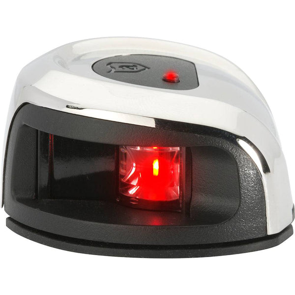 Attwood LightArmor Deck Mount Navigation Light - Stainless Steel - Port (red) - 2NM - Navigation Lights