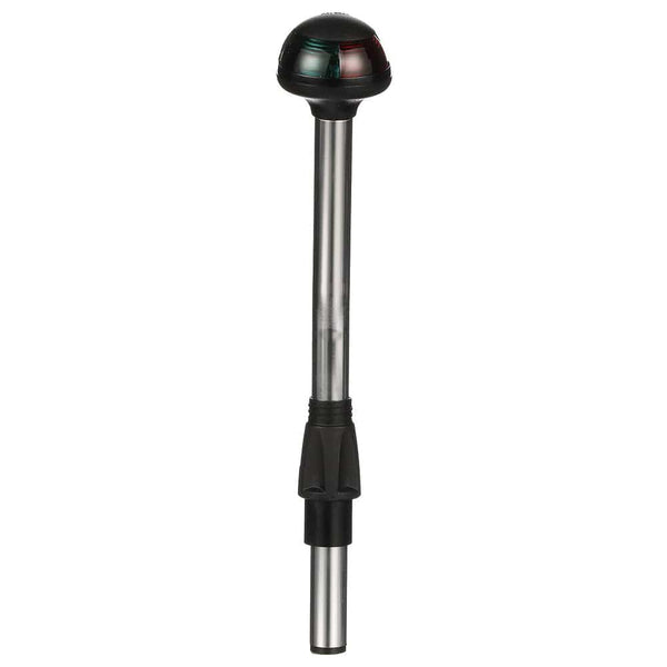 Attwood Pulsar Bi-Color 2-Pin Stowaway Light - 10’’Angled - Navigation Lights