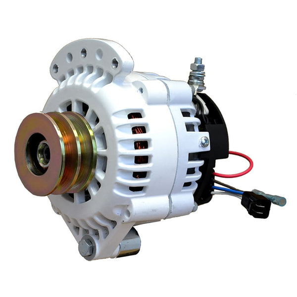 Balmar Alternator 100 AMP 12V 1-2’’ Single Foot Spindle Mount Dual Vee Pulley w/Isolated Ground - Alternators