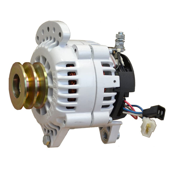 Balmar Alternator 120 AMP 12V 3.15’’ Dual Foot Saddle Dual Pulley w/Isolated Ground - Alternators