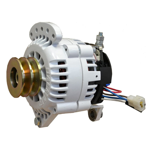 Balmar Alternator 150 AMP 12V 4’’ Dual Foot Saddle Dual Pulley w/Isolated Ground - Alternators