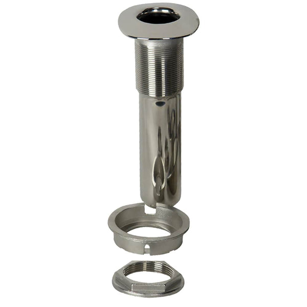 C.E. Smith 70 Series Screwless Flush Mount Rod Holder - Degree - Stainless Steel - Cast Bottom - Black Liner - Boxed