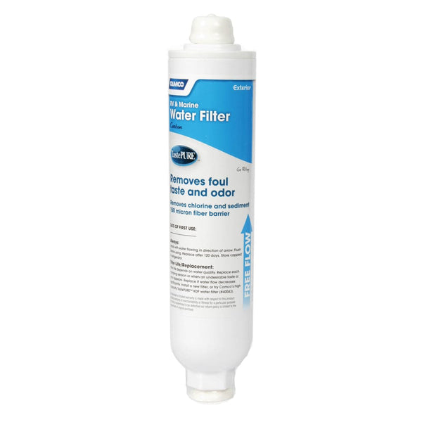 Camco TastePURE RV & Marine Water Filter - Accessories