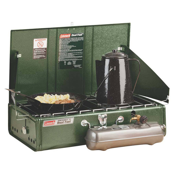 Coleman Dual Fuel 2 Burner Stove - Camping