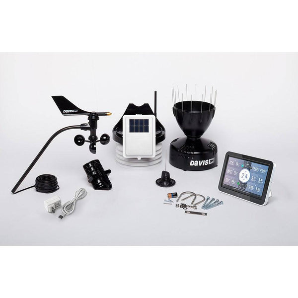 Davis Vantage Pro2 Wireless Weather Station w/WeatherLink Console Standard Radiation Shield - Weather Instruments