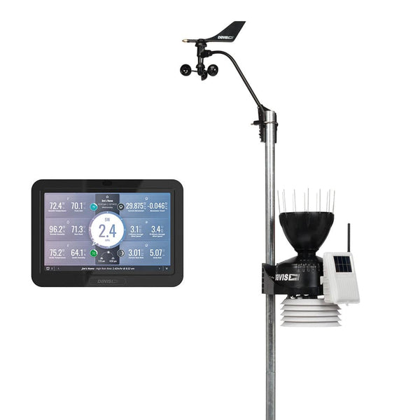 Davis Vantage Pro2 Wireless Weather Station w/WeatherLink Console Standard Radiation Shield - Weather Instruments