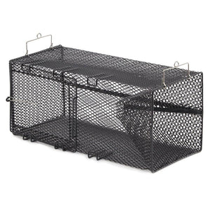 Frabill Black Pinfish Rectangular Trap - 18’’ x 12’’ x 8’’ - Fishing Accessories