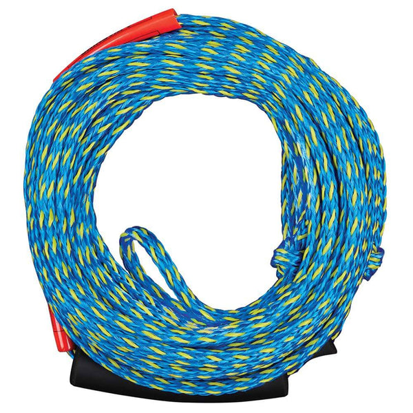 Full Throttle 2 Rider Tow Rope - Blue/Yellow - Towable Ropes