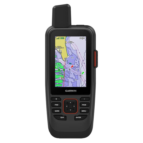Garmin GPSMAP 86sci Handheld w/inReach BlueChart g3 Coastal Charts - GPS - Handheld