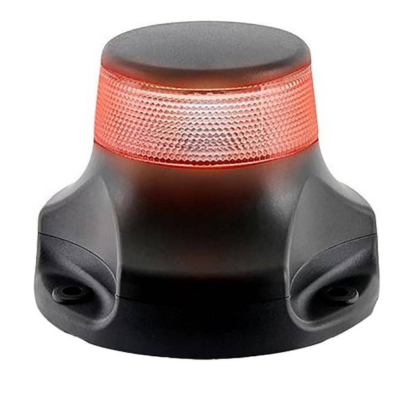 Hella Marine NaviLED 360 2nm All Round Light Red Surface Mount - Black Housing - Navigation Lights