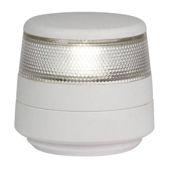Hella Marine NaviLED 360 Compact All Round White Navigation Lamp - 2nm - Fixed Mount - White Base - Navigation Lights