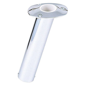 Lee’s 15 Degree Stainless Steel Flush Mount Rod Holder - 2.25’’ O.D. - Rod Holders