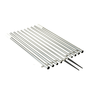 Lee’s 19’ Extra Strong Bright Silver Outrigger Poles 2’’ OD - Outriggers