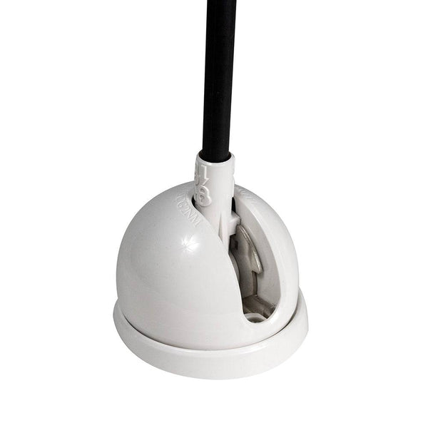 Lumitec Contour Anchor Light - 12’’ - Black Shaft White Base - Navigation Lights