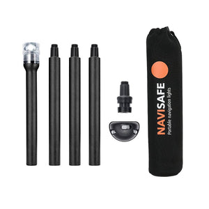 Navisafe Built-In All-White Polelight Pack - Navigation Lights