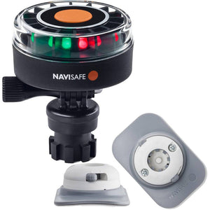 Navisafe Navilight 2NM Tricolor w/Navimount Base RIB Mount - White - Navigation Lights