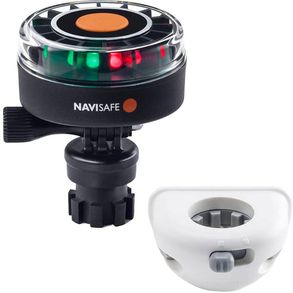Navisafe Navilight 2NM Tricolor w/Navimount Base Vertical Mount - White - Navigation Lights