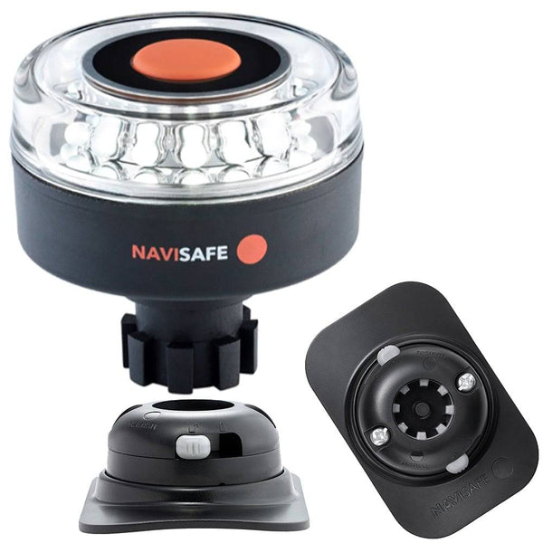 Navisafe Navilight 360 2NM w/Navibolt Base RIB Mount - Black - Navigation Lights