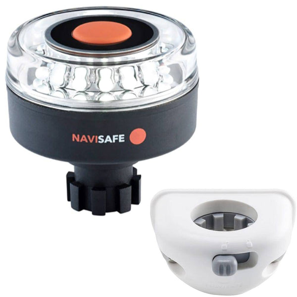 Navisafe Navilight 360 2NM w/Navibolt Base Vertical Mount - White - Navigation Lights