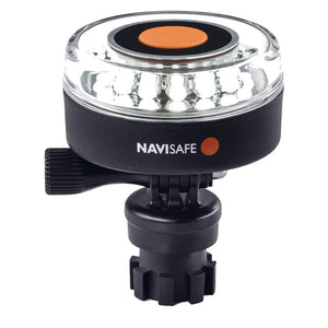 Navisafe Navilight All-White 5 Mode 360 2NM w/Navimount Base - Navigation Lights