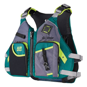 Onyx Airspan Angler Life Jacket - M/L - Green - Life Vests