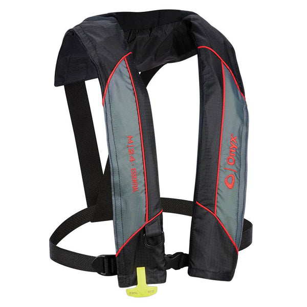 Onyx M-24 Essential Manual Inflatable Life Jacket - Red - Adult Universal - Life Vests