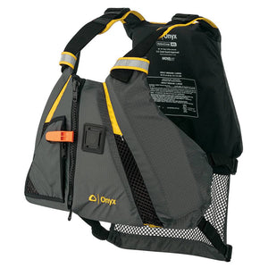 Onyx Movement Dynamic Paddle Sports Vest - Yellow/Grey - M/L - Life Vests