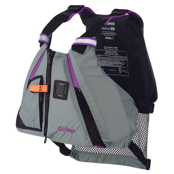 Onyx MoveVent Dynamic Paddle Sports Vest - Purple/Grey - XL/2XL - Life Vests