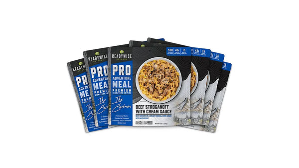 6 CT ReadyWise Pro Adventure Meal Beef Stroganoff with Mushroom Cream Sauce - UPC: 850045543488