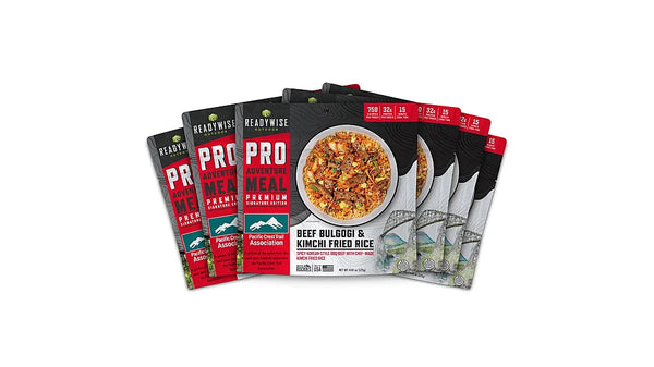 6 CT ReadyWise Pro Adventure Meal Beef Bulgogi and Kimchi Fried Rice - UPC: 850045543457
