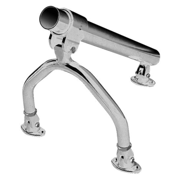 Rupp Adjustable Center Rigger Base - Silver - Outrigger Accessories